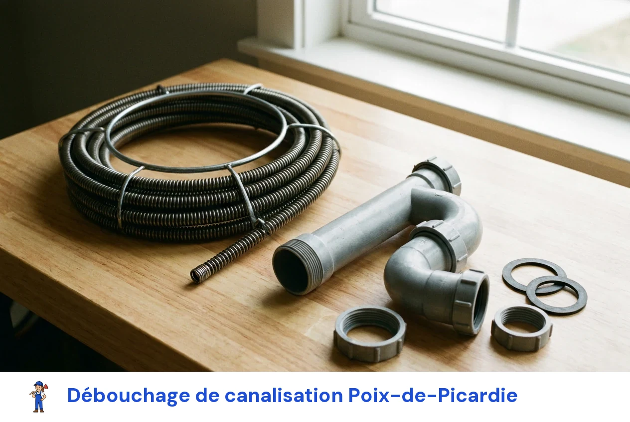 Débouchage de canalisation à Poix-de-Picardie