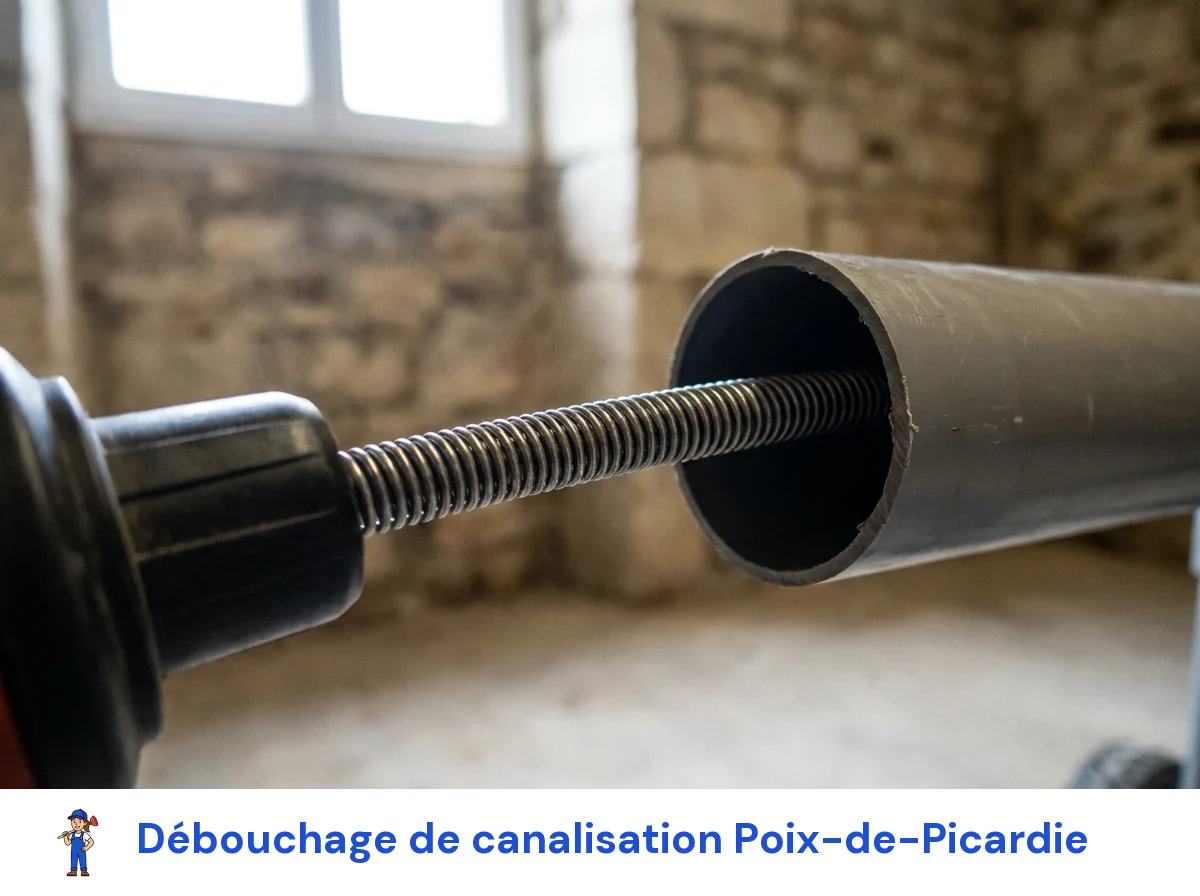 Débouchage de canalisation à Poix-de-Picardie