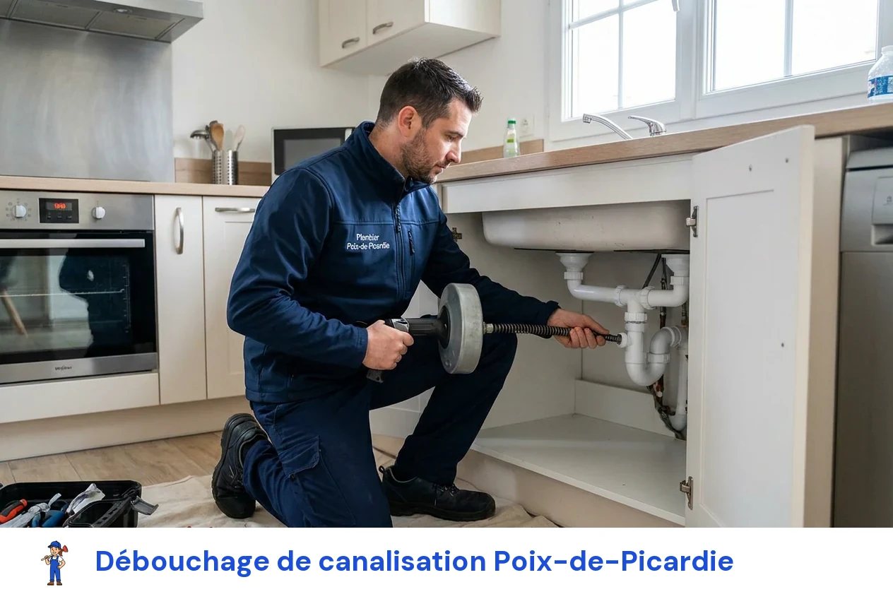 Débouchage de canalisation à Poix-de-Picardie