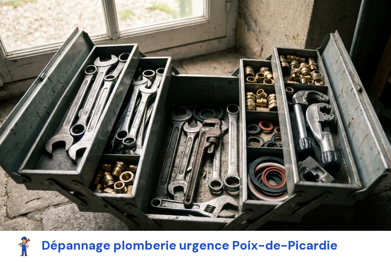 Dépannage plomberie urgence à Poix-de-Picardie
