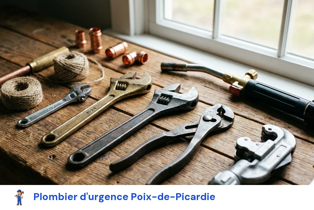 Plombier d'urgence à Poix-de-Picardie