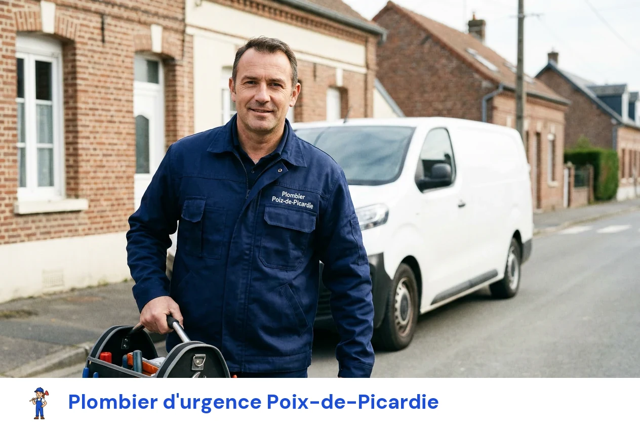 Plombier d'urgence à Poix-de-Picardie
