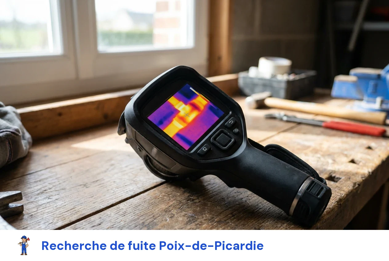 Recherche de fuite à Poix-de-Picardie