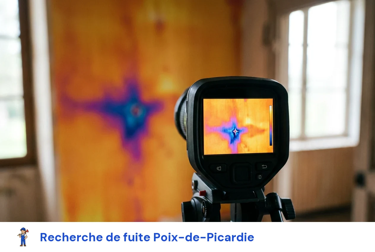Recherche de fuite à Poix-de-Picardie