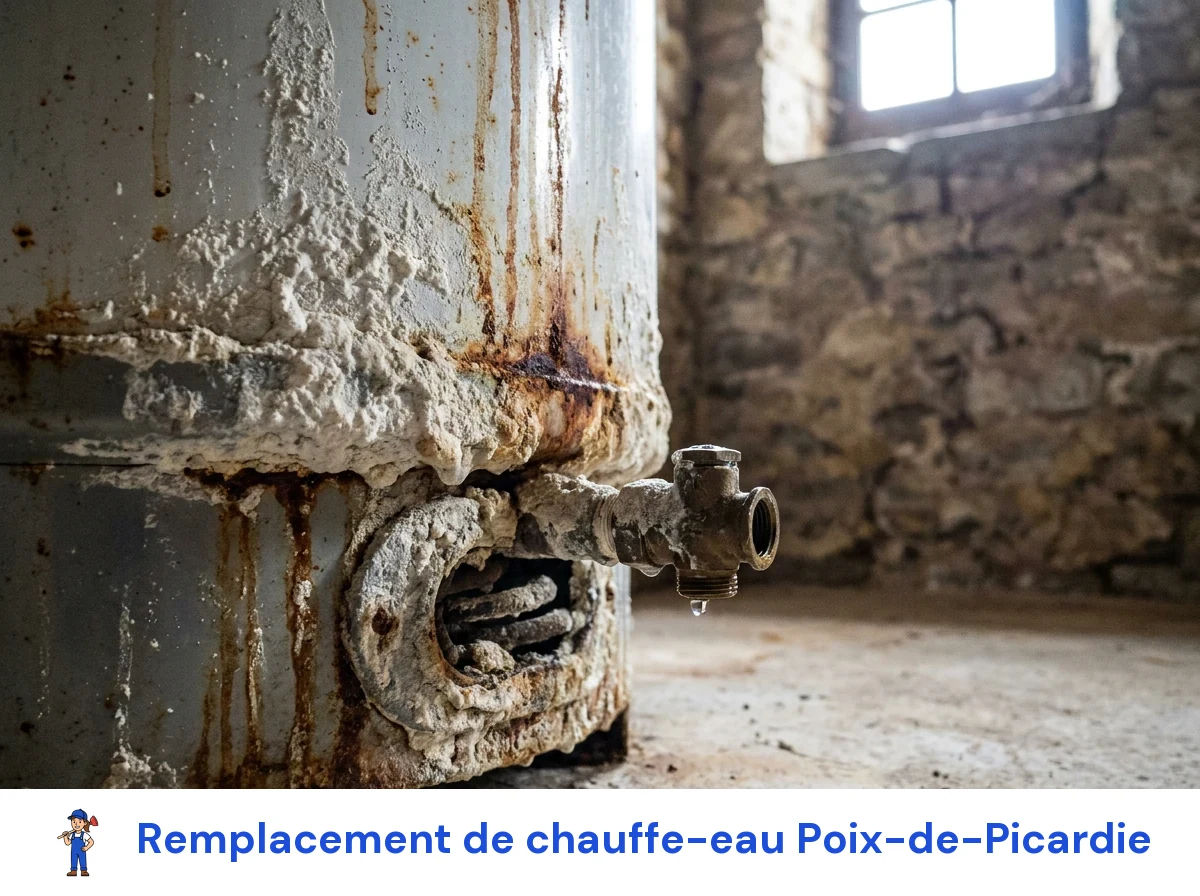 Remplacement de chauffe-eau à Poix-de-Picardie