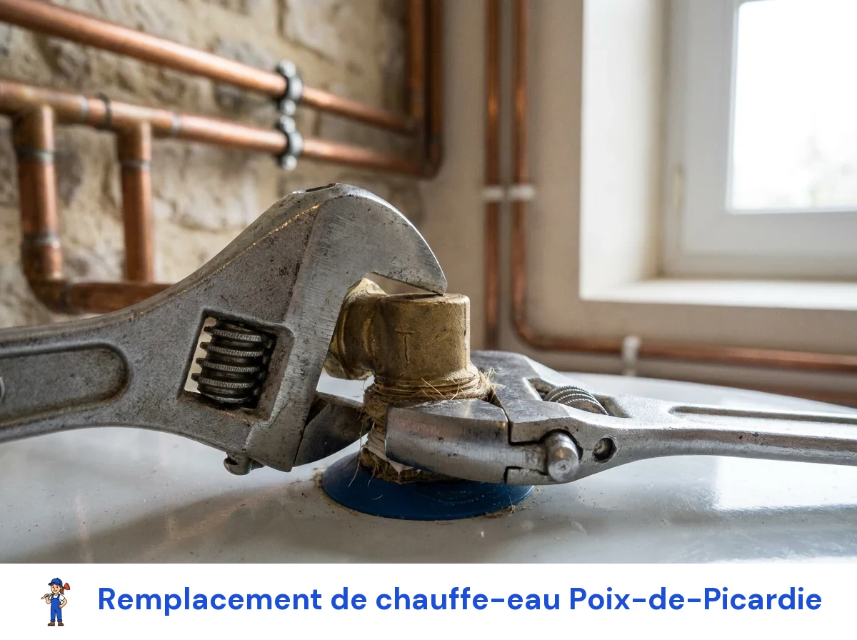 Remplacement de chauffe-eau à Poix-de-Picardie