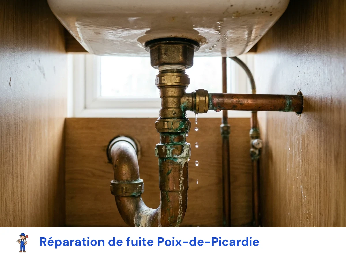 Réparation de fuite à Poix-de-Picardie