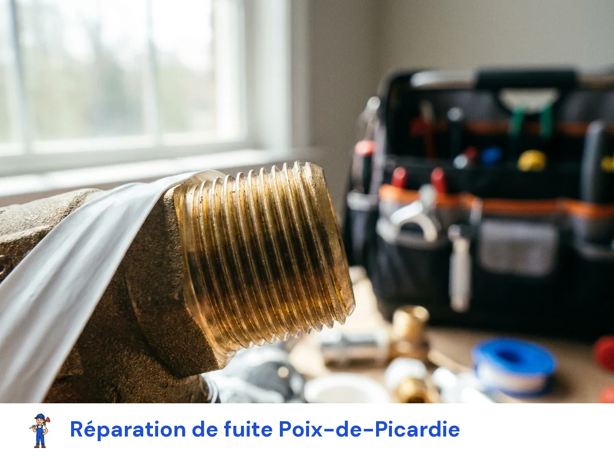 Réparation de fuite à Poix-de-Picardie