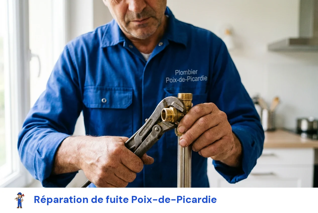 Réparation de fuite à Poix-de-Picardie